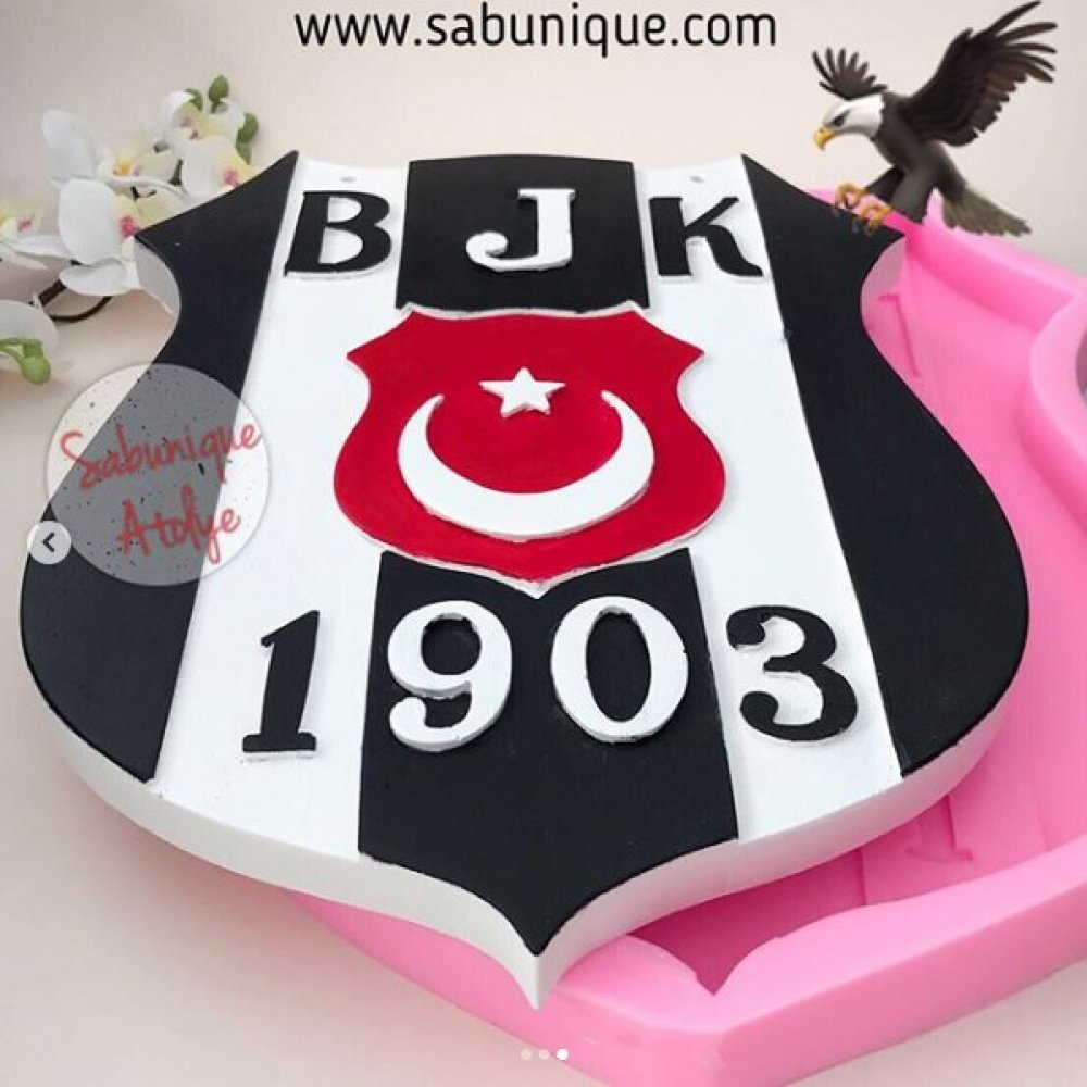 Beşiktaş Büyük Logo Silikon Kalıbı