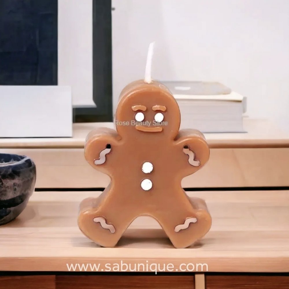 Kurabiye Adam Mum (  No: 1 ) Silikon Kalıbı