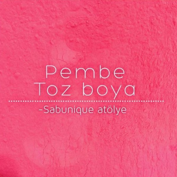 Pembe Toz Boya - 100 Gram